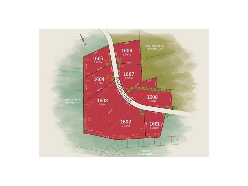 LOT 1601-1608 Falcon Drive, Tamworth NSW 2340