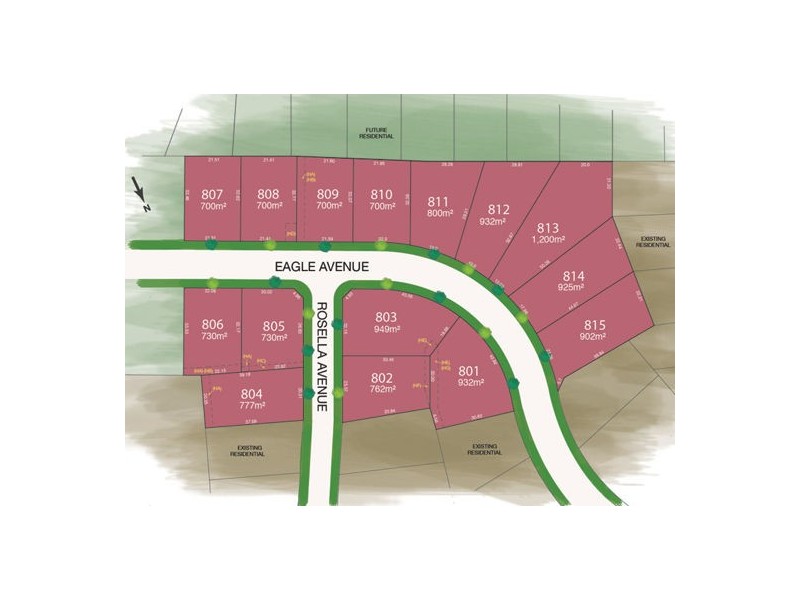 Lot 801-815 Eagle/Rosella Avenue, Tamworth NSW 2340