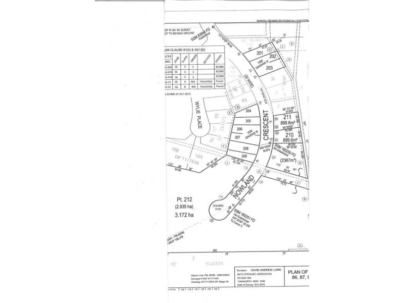 Lot 90 – 96 Wentworth View Estate, Nowland Crescent Westdale, Tamworth NSW 2340