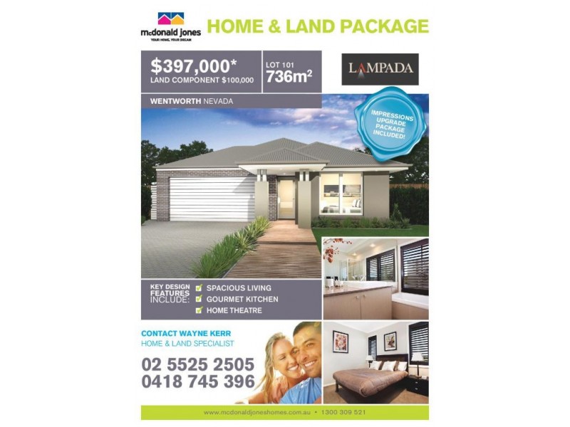 . Mcdonald Jones House and Land Packages, Tamworth NSW 2340