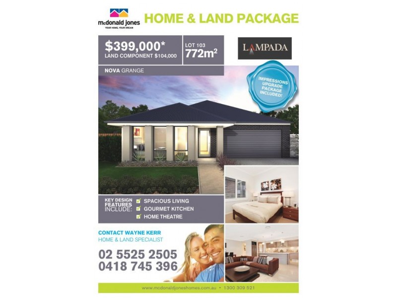. Mcdonald Jones House and Land Packages, Tamworth NSW 2340