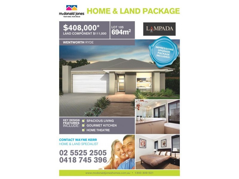 . Mcdonald Jones House and Land Packages, Tamworth NSW 2340
