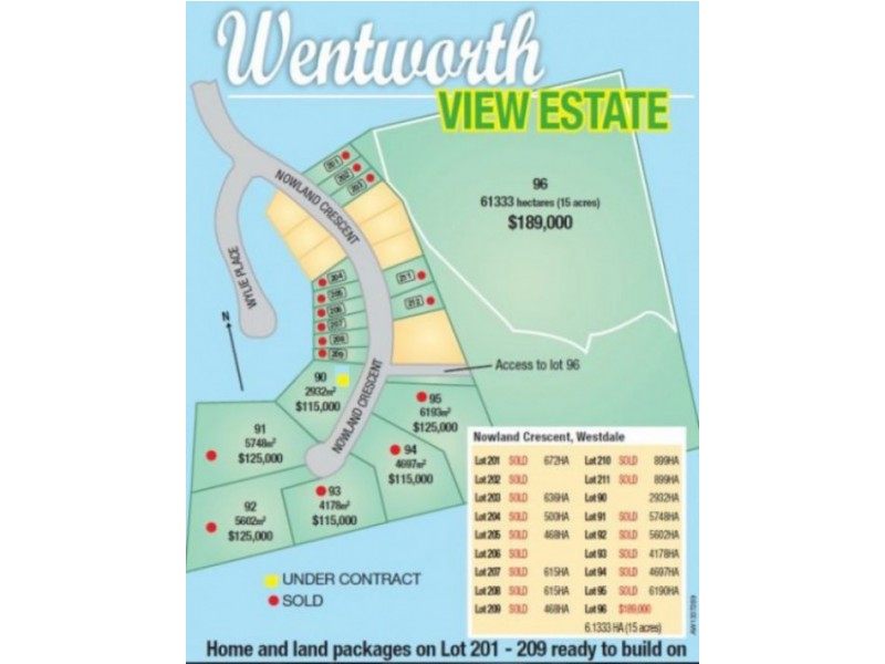Lot 90 Nowland Crescent Wentworth View Estate, Tamworth NSW 2340