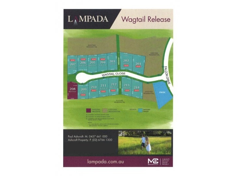 Lot 208 Lampada Estate Wagtail Release, Tamworth NSW 2340