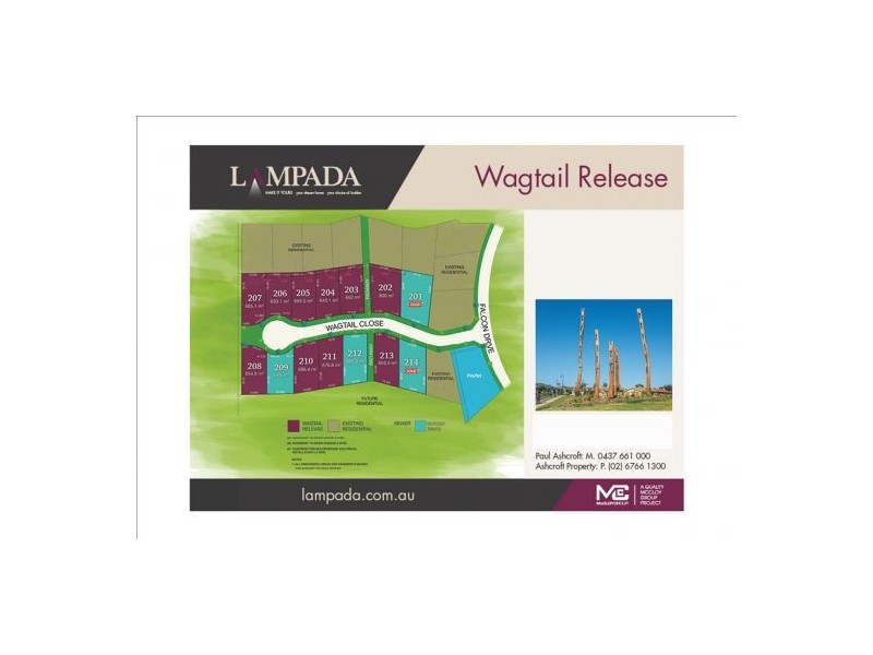 Lot 213 Lampada Estate Wagtail Release, Tamworth NSW 2340