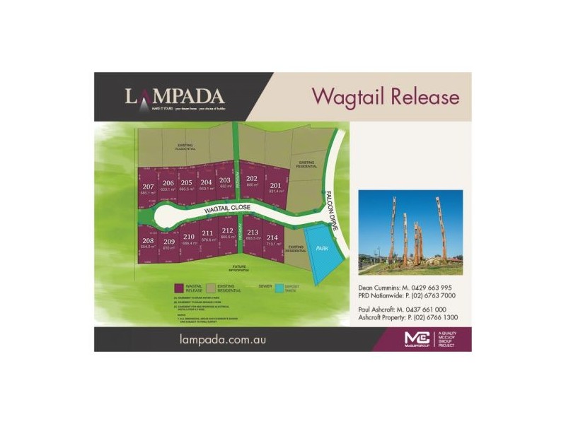 Lot 214 Lampada Estate Wagtail Release, Tamworth NSW 2340