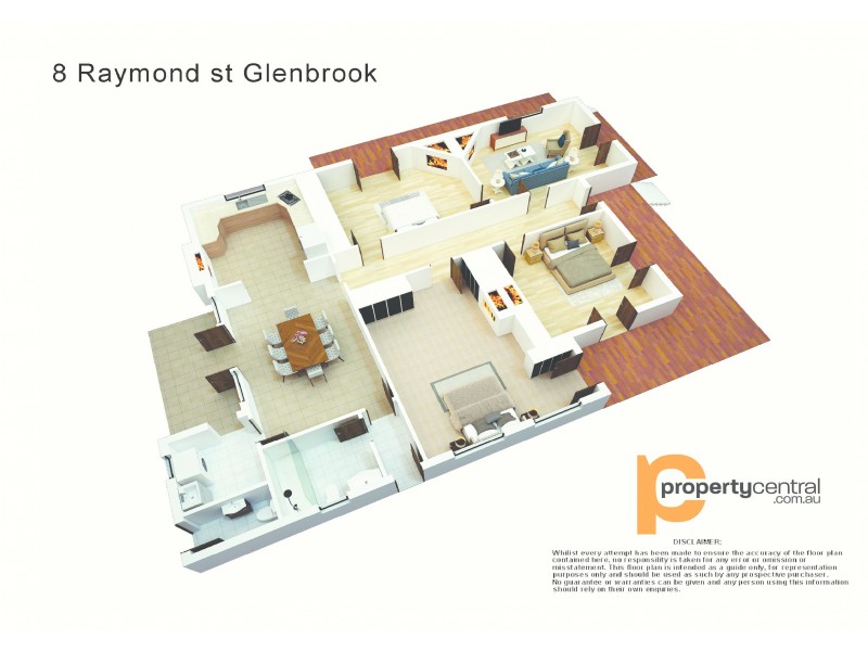 8 Raymond Street, Glenbrook NSW 2773 Floorplan