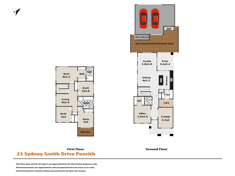 23 Sydney Smith Drive, Penrith NSW 2750 Floorplan