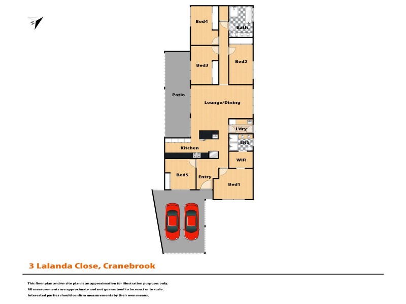 3 Lalanda Close, Cranebrook NSW 2749 Floorplan