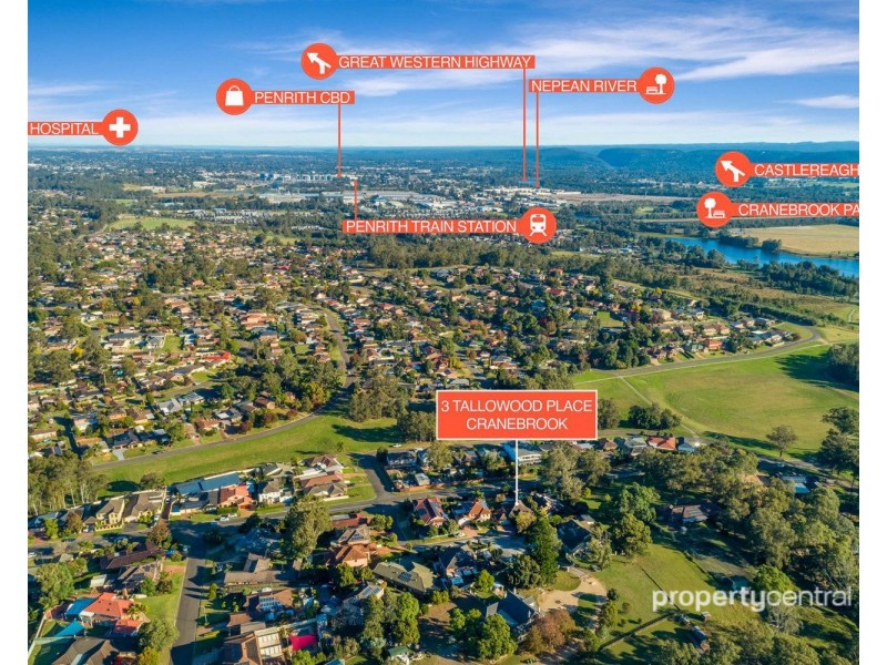 3 Tallowood Place, Cranebrook NSW 2749