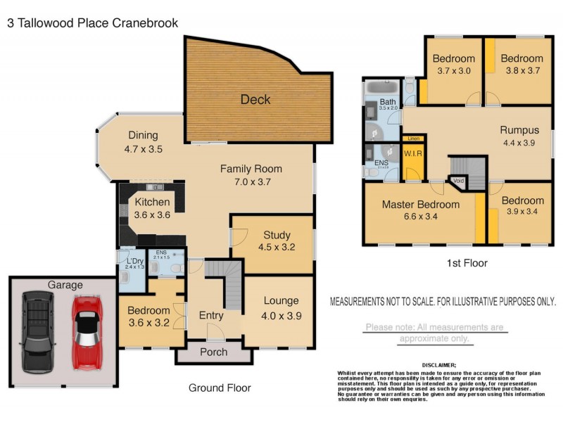 3 Tallowood Place, Cranebrook NSW 2749 Floorplan