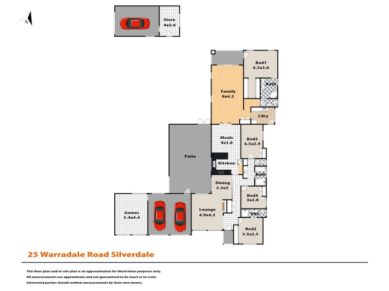 25 Warradale Road, Silverdale NSW 2752 Floorplan