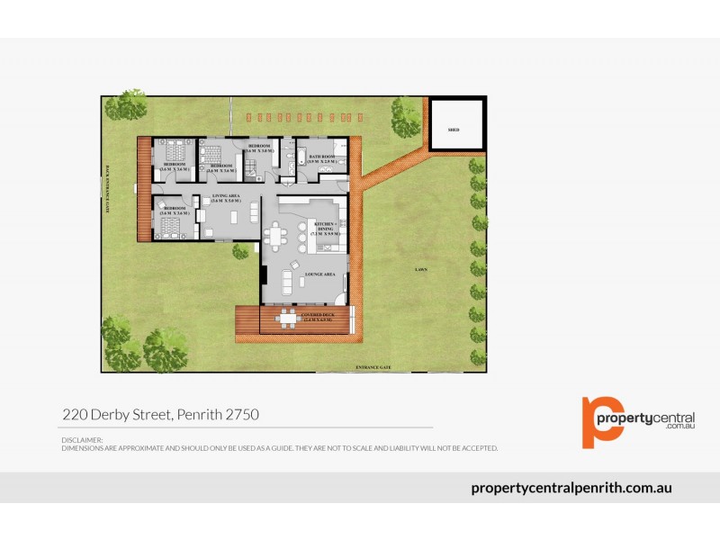 220 Derby Street, Penrith NSW 2750 Floorplan