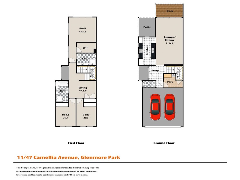 11/47 Camellia Avenue, Glenmore Park NSW 2745 Floorplan