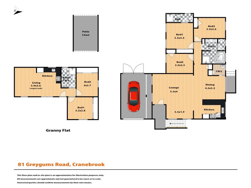 81 Greygums Road, Cranebrook NSW 2749 Floorplan