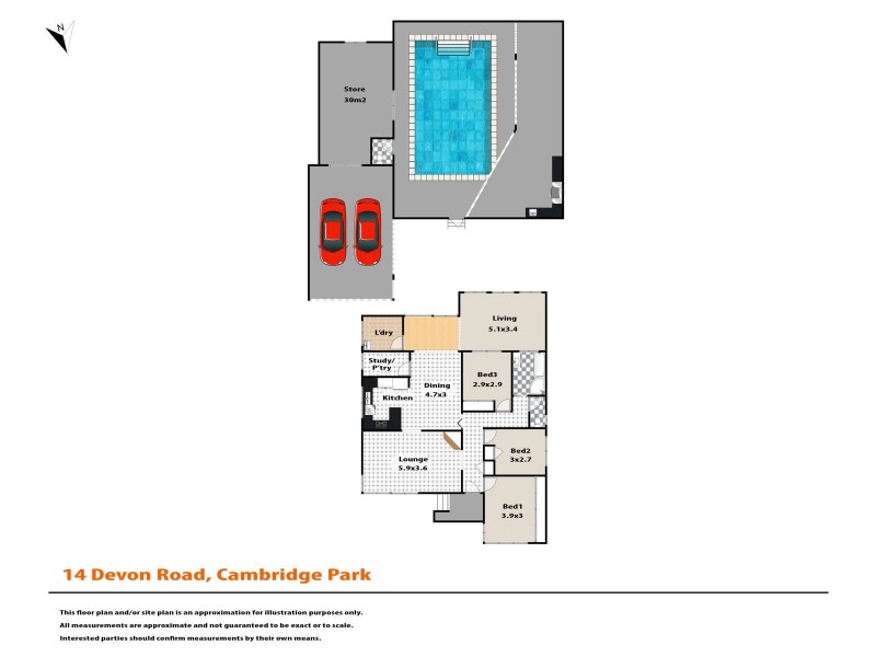 14 Devon Road, Cambridge Park NSW 2747 Floorplan