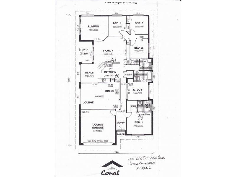 27 Sundew Crescent, Upper Coomera QLD 4209 Floorplan