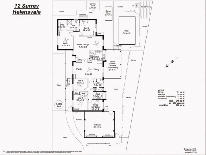 12 Surrey Court, Helensvale QLD 4212 Floorplan