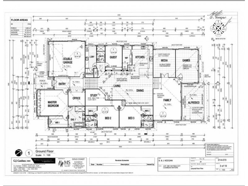 5 Katinka Circuit, Coomera Waters QLD 4209 Floorplan
