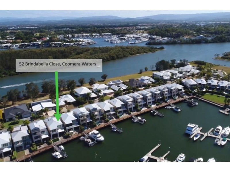 52 BRINDABELLA CLOSE, Coomera Waters QLD 4209