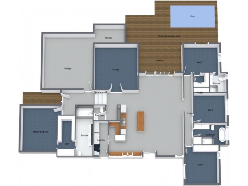 11 Ruthean Circuit, Coomera Waters QLD 4209 Floorplan