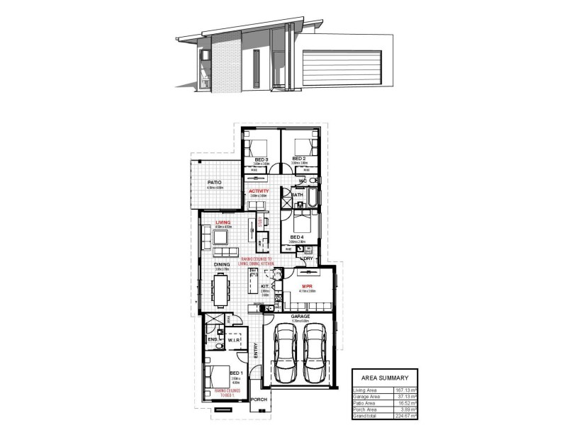 82 Edwardson Drive, Coomera QLD 4209 Floorplan