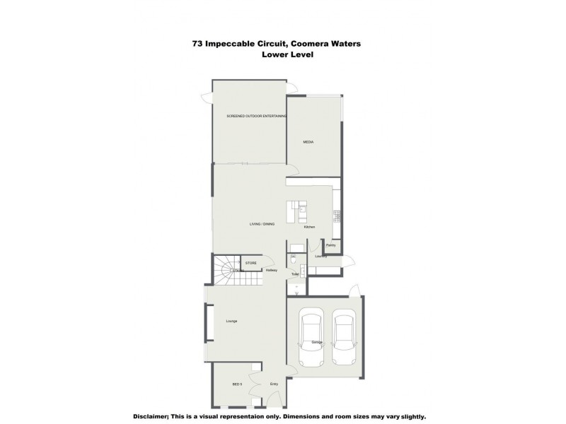 73 Impeccable Cct, Coomera Waters QLD 4209 Floorplan