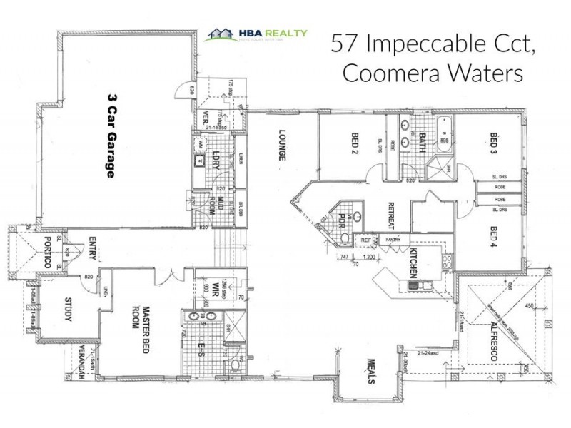 57 Impeccable Cct, Coomera Waters QLD 4209 Floorplan