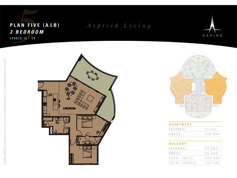 The  Aspire ( 2 Bedroom), Darwin NT 0800