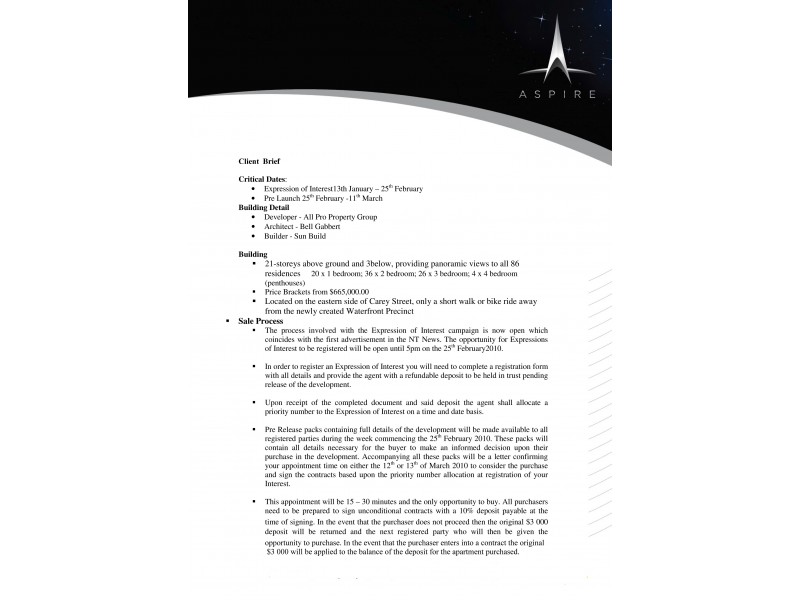 The  Aspire ( 2 Bedroom), Darwin NT 0800