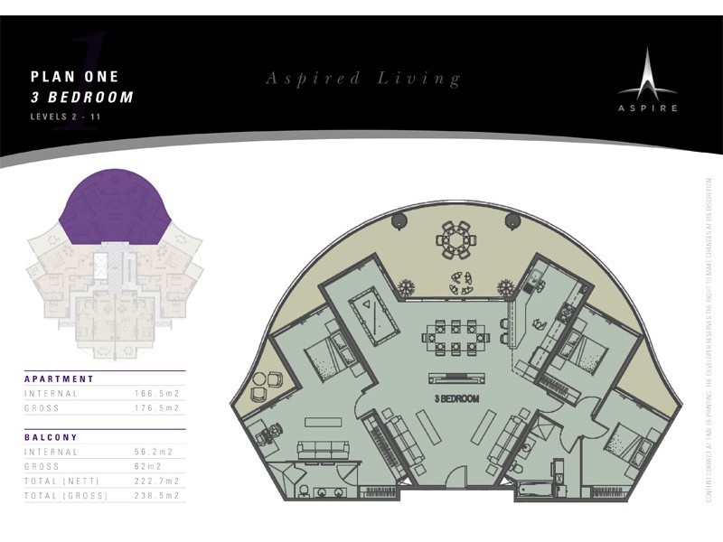 The Aspire ( 3 Bedroom apartments ), Darwin NT 0800
