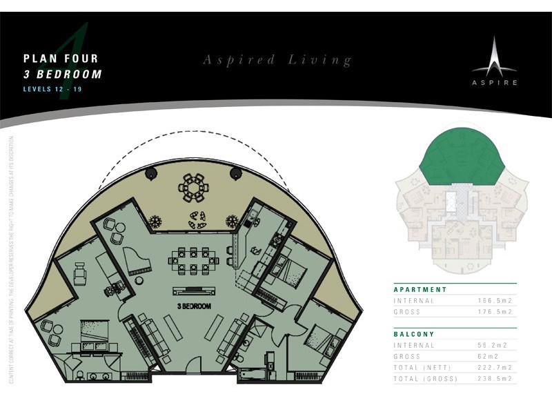 The Aspire ( 3 Bedroom apartments ), Darwin NT 0800