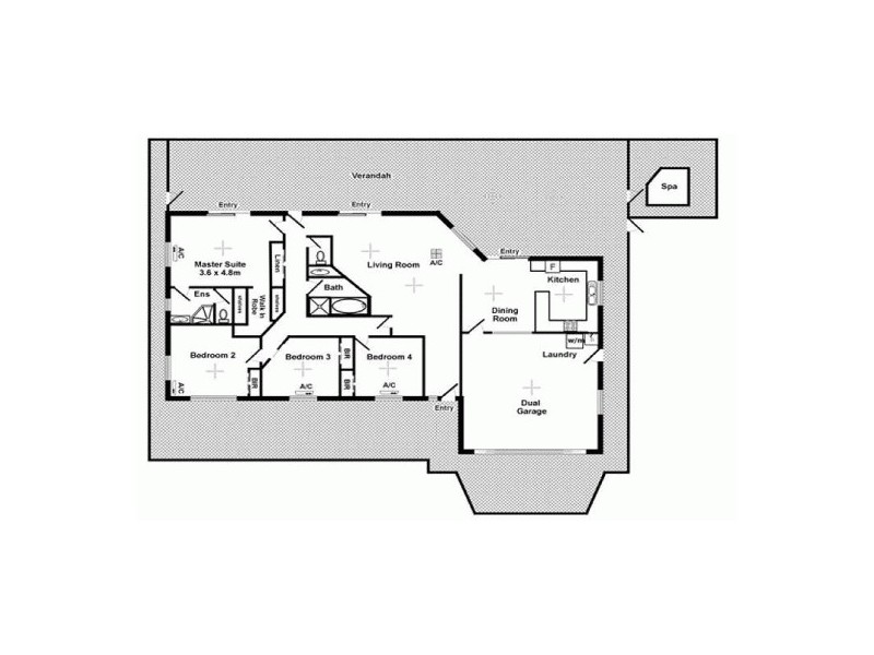 1 Carpentaria Crt, Durack NT 0830 Floorplan