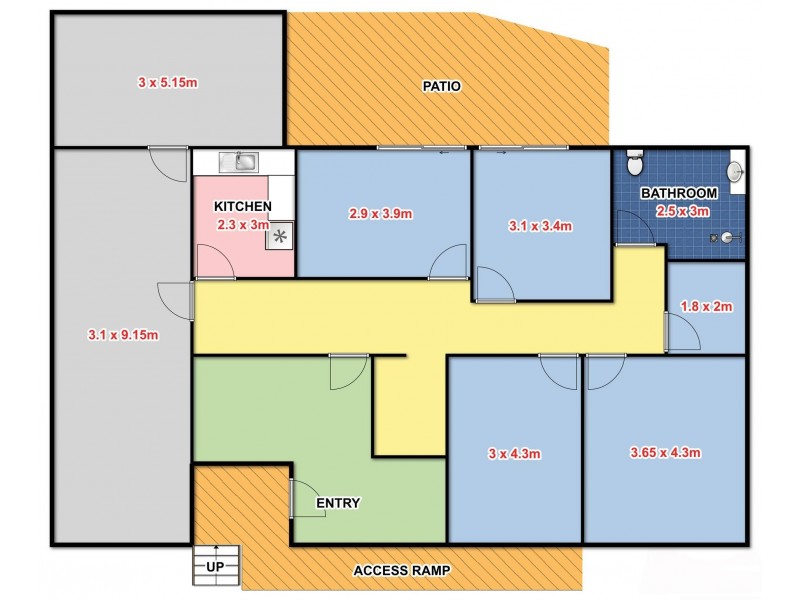 57 Maud Street, Maroochydore QLD 4558 Floorplan