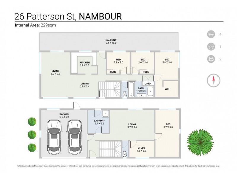 26 Patterson Street, Nambour QLD 4560 Floorplan