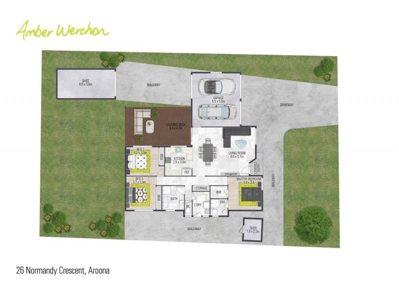 26 Normandy Crescent, Aroona QLD 4551 Floorplan