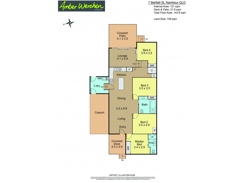 7 Bartlett Street, Nambour QLD 4560 Floorplan