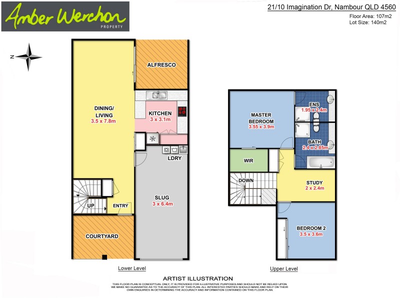 21/10 Imagination Drive, Nambour QLD 4560 Floorplan