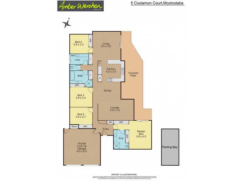 5 Coolamon Court, Mooloolaba QLD 4557 Floorplan