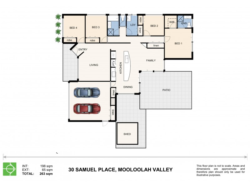 30 Samuel Place, Mooloolah Valley QLD 4553 Floorplan