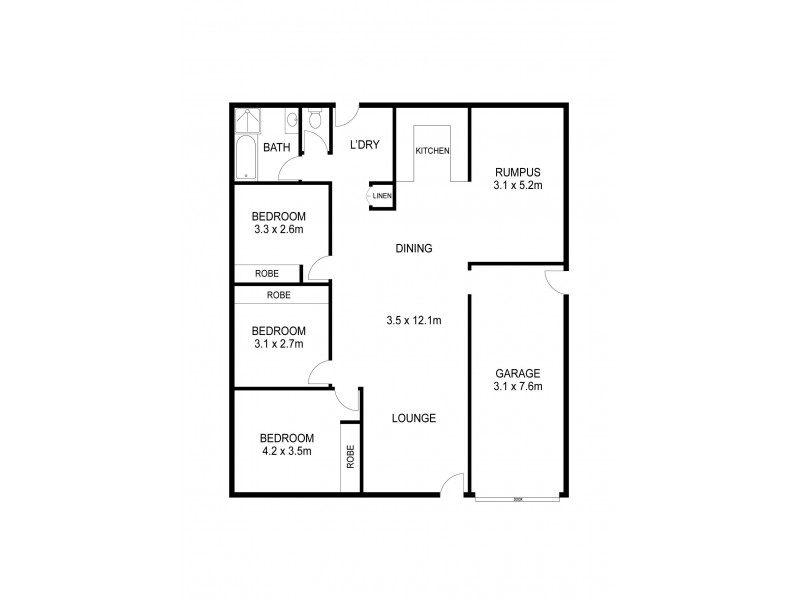 12 Paget Street, Mooloolah Valley QLD 4553 Floorplan