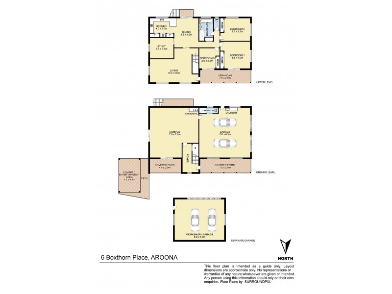 6 Boxthorne Place, Aroona QLD 4551 Floorplan