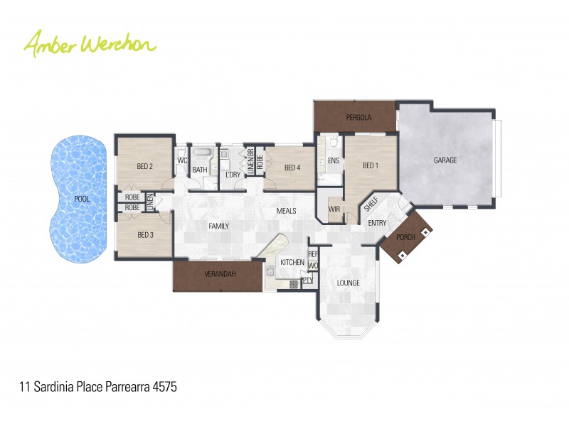 11 Sardinia Place, Parrearra QLD 4575 Floorplan