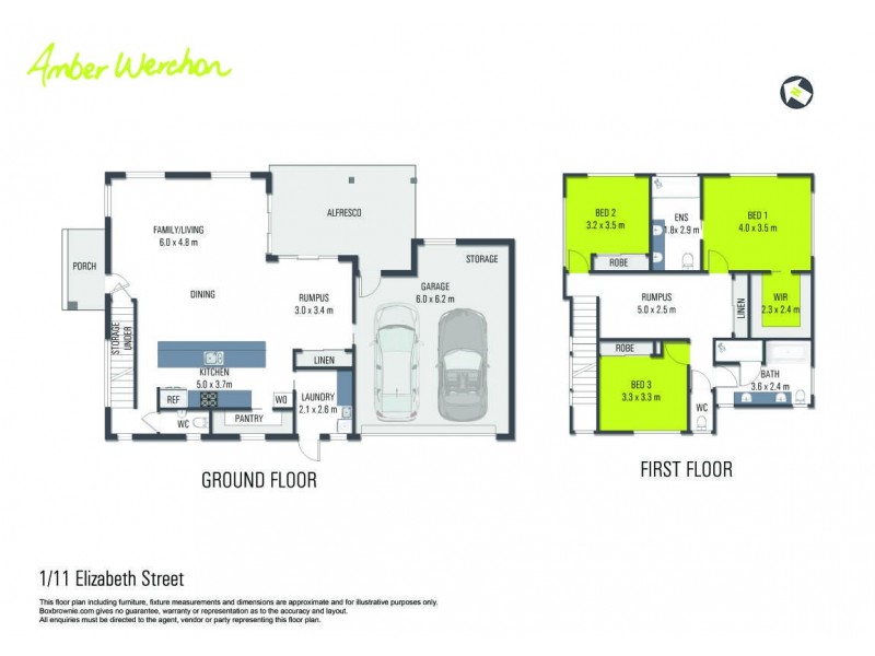 1/11 Elizabeth Street, Buderim QLD 4556 Floorplan