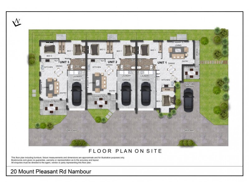 3/20 Mount Pleasant Road, Nambour QLD 4560 Floorplan