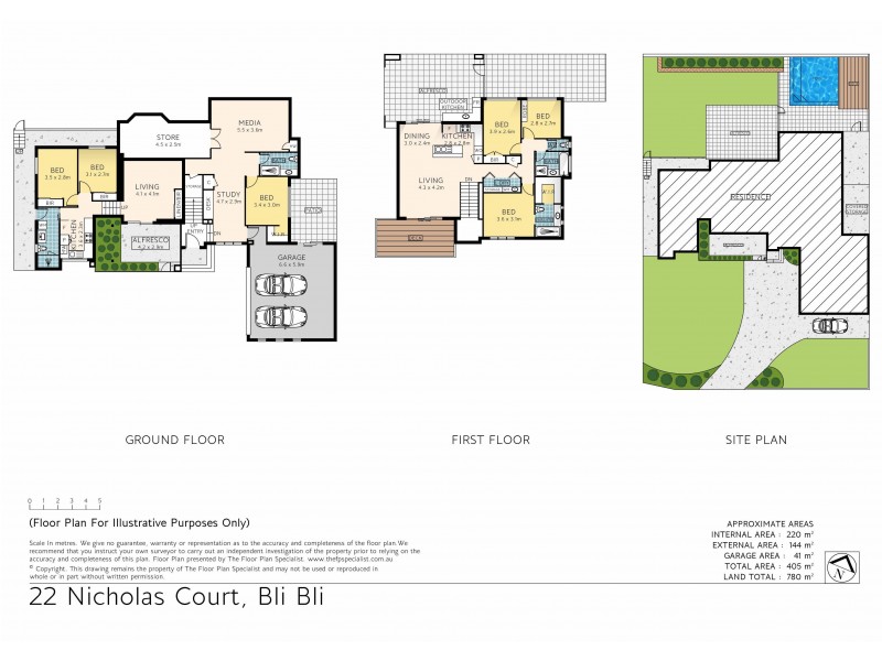 22 Nicholas Court, Bli Bli QLD 4560 Floorplan