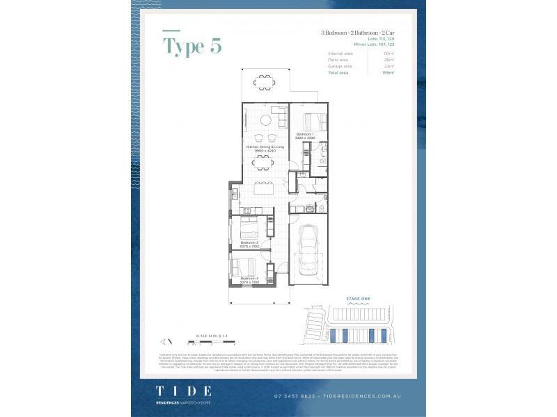 107 Paradise Circuit, Maroochydore QLD 4558 Floorplan