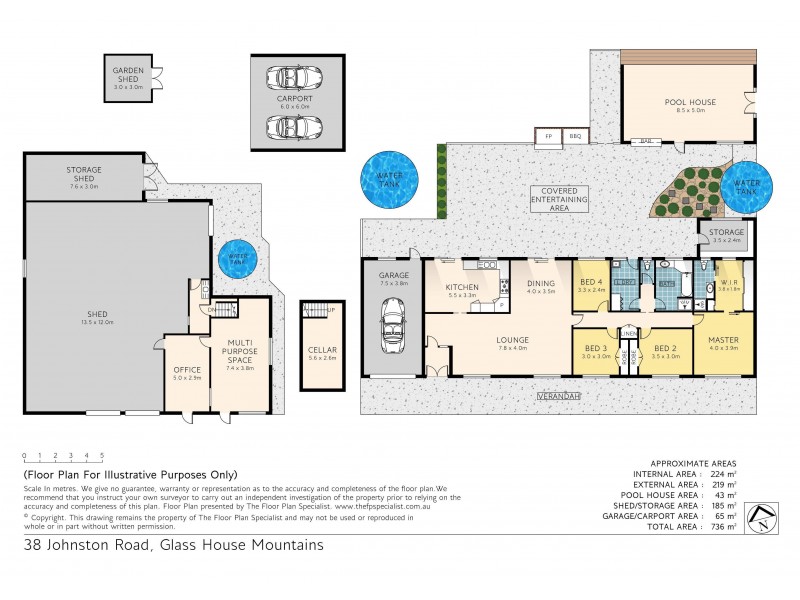 38 Johnston Road, Glass House Mountains QLD 4518 Floorplan
