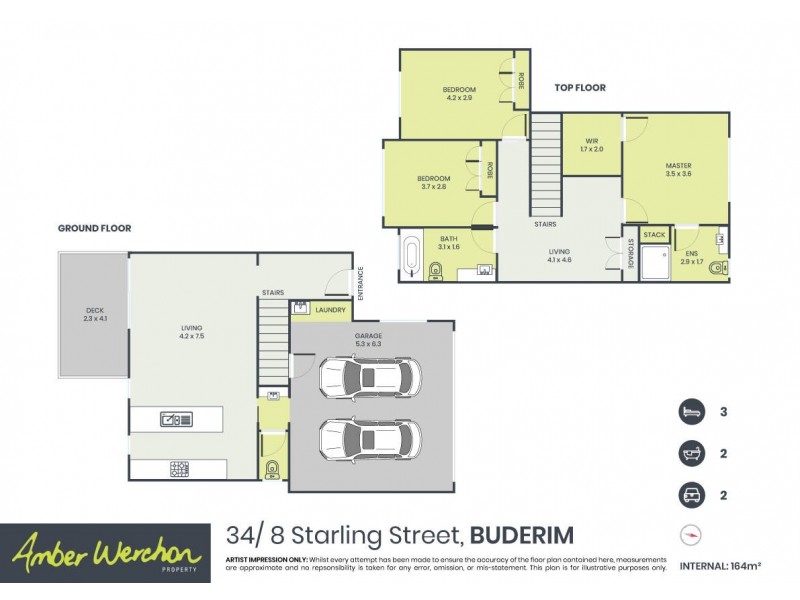 34/8 Starling Street, Buderim QLD 4556 Floorplan