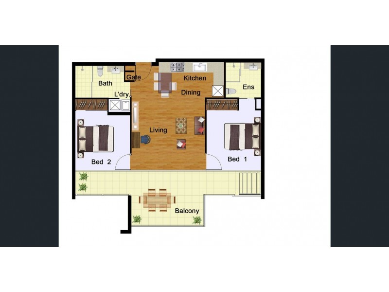 262/8 Starling Street, Buderim QLD 4556 Floorplan